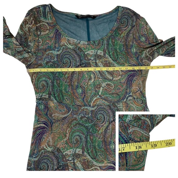 Peruvian Connection Belleville Dress - Paisley - Large - Picture 4 of 7